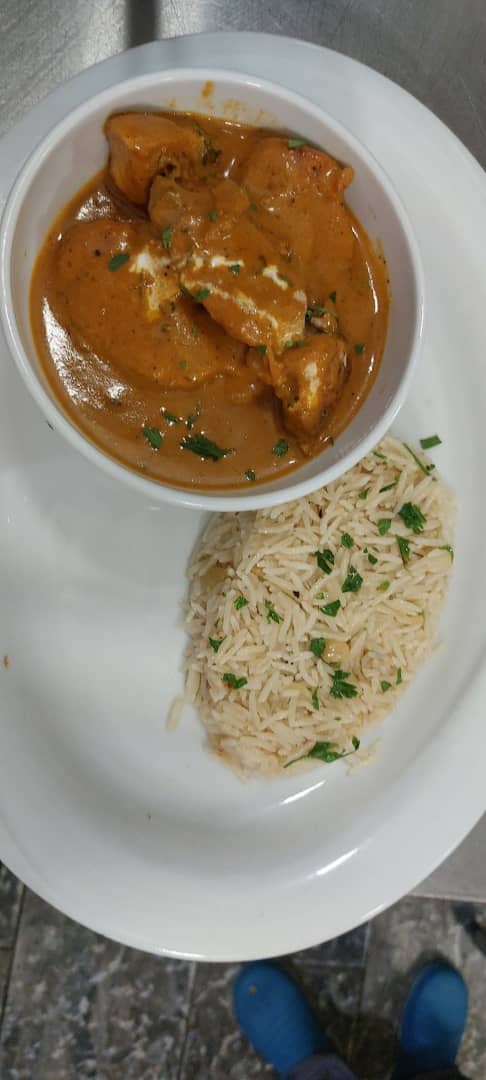 Butter Chicken et son Riz Créole 