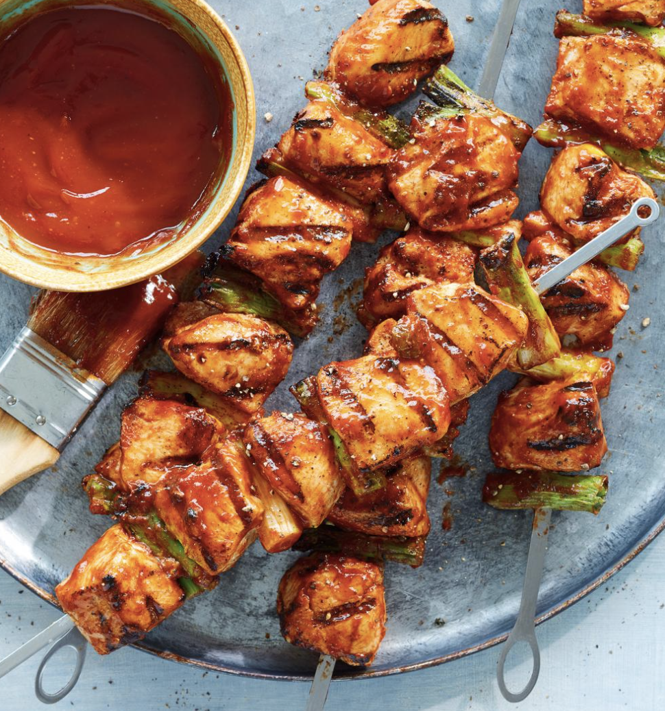 Brochettes de poulet