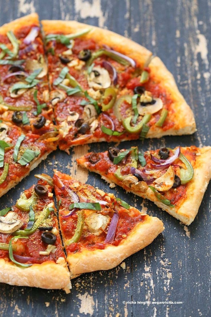 Pizza végétarienne 