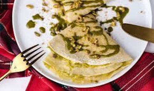 Crêpe Pistachio 