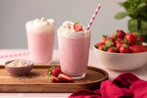 Milkshake fraises