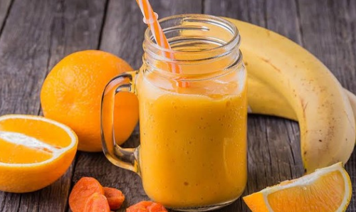 Smouthie Orange banane