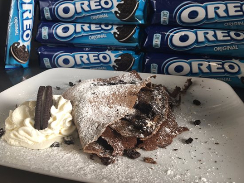 Crêpes oreo