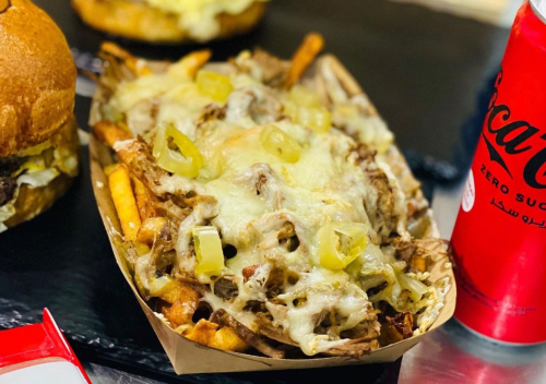 Frites pulled gratinés