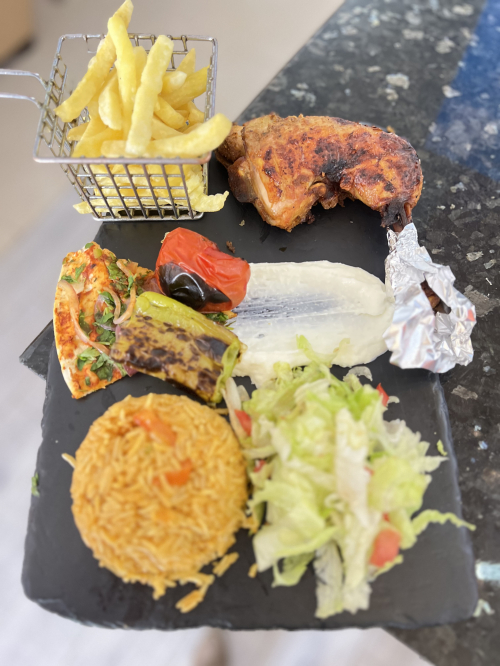 Cuisse de poulet grillée