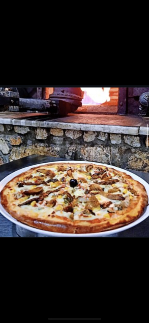 Pizza poulet 