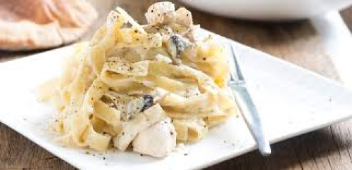 Tagliatelle au Poulet Champignon