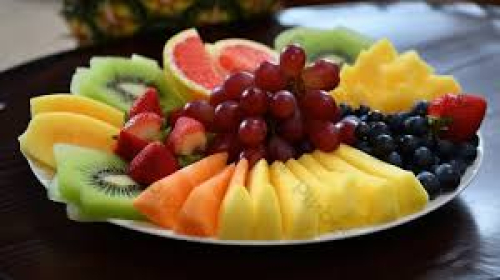 Assiette fruits 