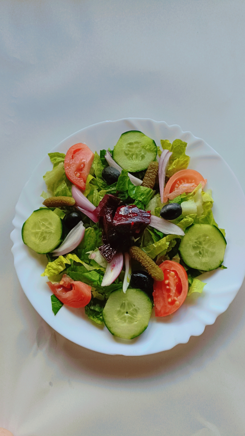 سلطة خضراء - Salade Verte