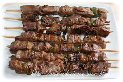 بروشات لحم - Brochettes de viande