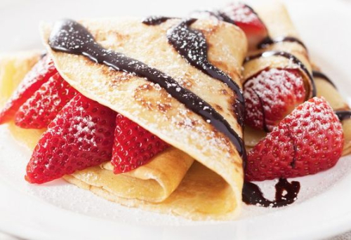 Crepe nutella fraise