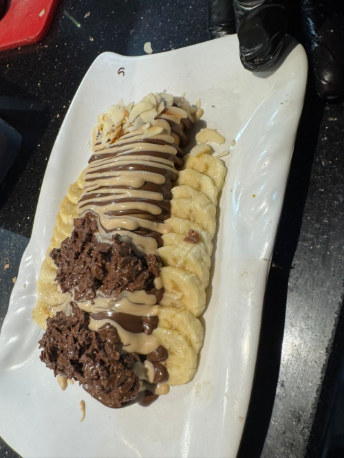 Au banane nutella 