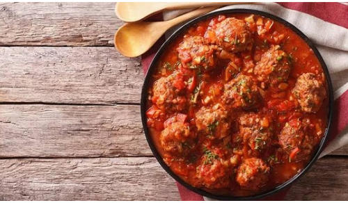 Plat kefta boulettes 