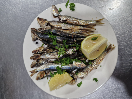Sardine grillé 